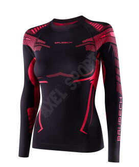 Bluza termoaktywna damska Brubeck Dry czar/fuk XL - 4