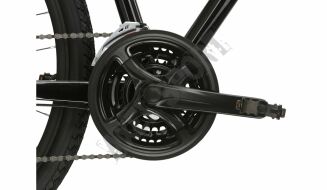 Rower damski cross Kross Evado 4.0 (28'') czarno-malinowy L - 2