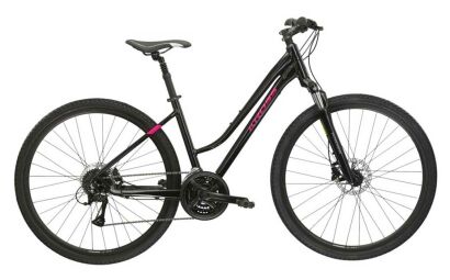 Rower damski cross Kross Evado 4.0 (28'') czarno-malinowy L