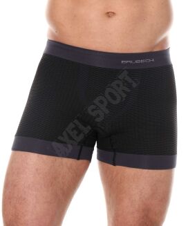 Bokserki męskie BRUBECK BASE LAYER grafit M - 2