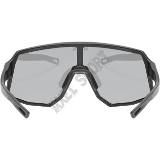 Okulary rowerowe przeciwsłoneczne UVEX Sequenze black matt/mirror silver S3 - 2