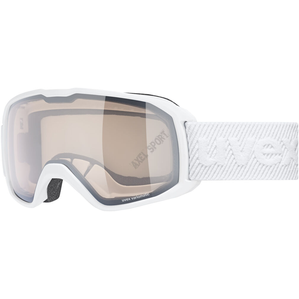 Gogle narciarskie UVEX Xcitd V white matt (silver) S1-S3
