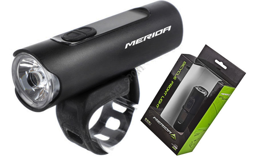 Lampka przednia MERIDA HL-MD082 200lm USB