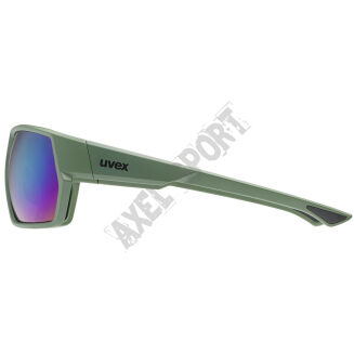 Okulary rowerowe UVEX Sportstyle 238 moss matt (mirror green) S3 - 5