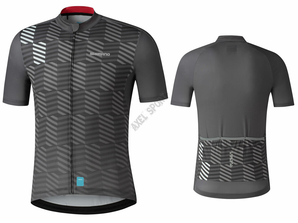 KOSZULKA SHIMANO AEROLITE Kr/R DARK GREY