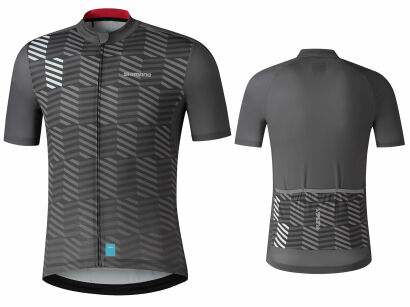KOSZULKA SHIMANO AEROLITE Kr/R DARK GREY
