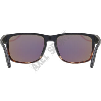 Okulary rowerowe UVEX Poise black-demi matt/mirror green S3 - 4