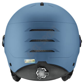 Kask narciarski UVEX Wanted visor blue (S2) - 4