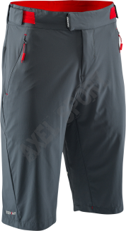 Męskie spodenki rowerowe MTB SILVINI Talfer - charcoal-red (szaro-czerwone) - 6