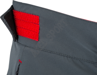 Męskie spodenki rowerowe MTB SILVINI Talfer - charcoal-red (szaro-czerwone) - 2