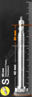 Dętka Continental Race 28 700x20C/25C Presta 60 mm - 5