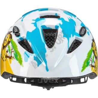 Kask rowerowy UVEX dziecięcy Kid 2 - niebieski (słoń i lew) 46-52 cm - 3