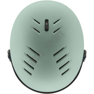 Kask narciarski UVEX Wanted Visor oxid green matt 54-58cm - 3