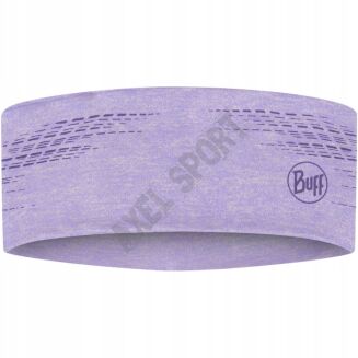 Opaska sportowa odblaskowa BUFF DRYFLX HEADBAND SOLID IRIS - 2