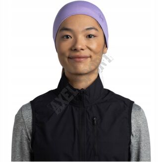Opaska sportowa odblaskowa BUFF DRYFLX HEADBAND SOLID IRIS - 3