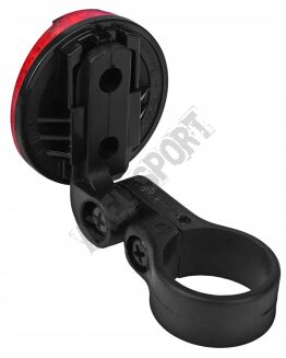 AXEL Odblask tył czerwony okrągły dł 31,8 mm - 2