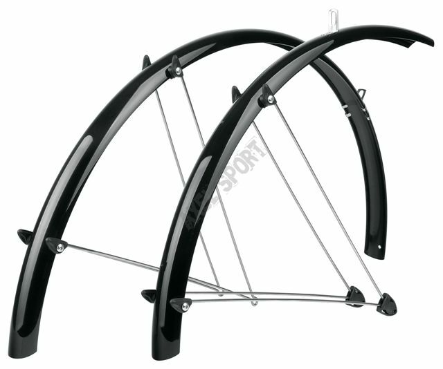 Błotniki rowerowe zestaw MTB SKS ROUTING 46 (28'') czarne