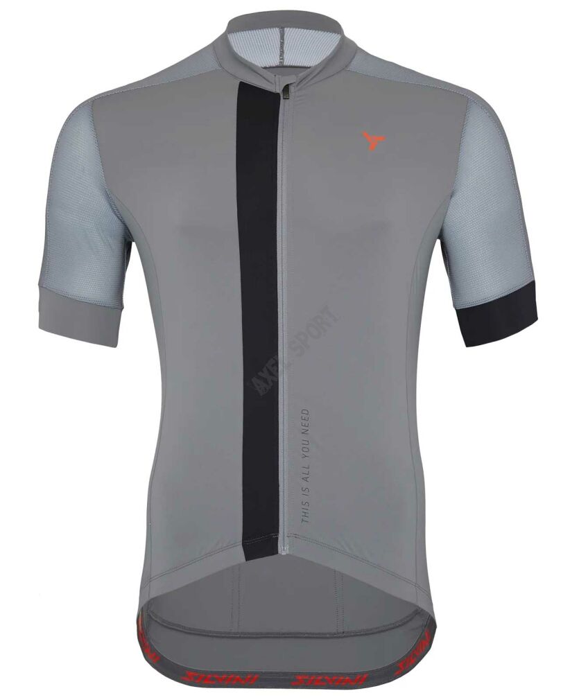 Koszulka rowerowa męska Silvini Carnio (MD2226) Grey-black