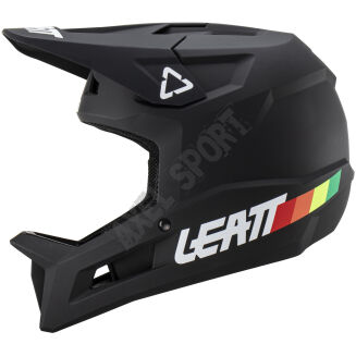 Kask rowerowy LEATT full face MTB Gravity 1.0 Black - 2