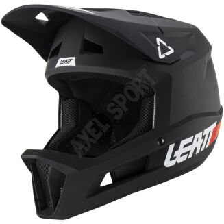 Kask rowerowy LEATT full face MTB Gravity 1.0 Black - 4
