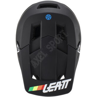 Kask rowerowy LEATT full face MTB Gravity 1.0 Black - 6