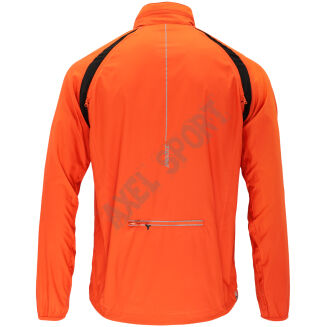 Kurtka rowerowa trekkingowa przeciwwiatrowa męska Silvini VETTA orange - 2