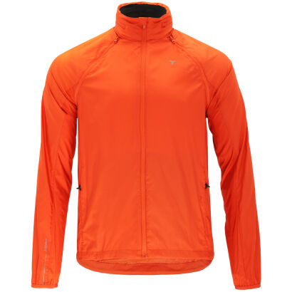 Kurtka rowerowa trekkingowa przeciwwiatrowa męska Silvini VETTA orange