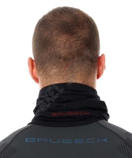 Komin termoaktywny wełniany Brubeck czarny S/M (unisex) - 3