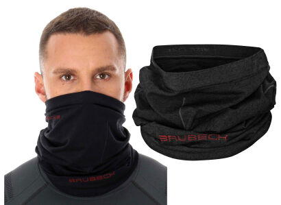 Komin termoaktywny wełniany Brubeck czarny S/M (unisex)