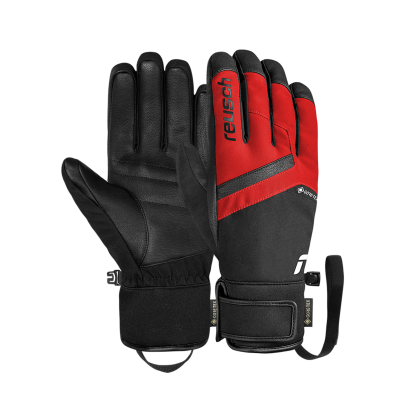 Rękawice zimowe REUSCH Booster GORE-TEX black/red