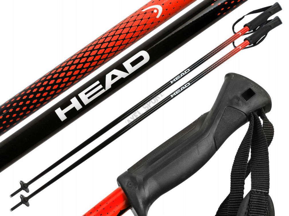 Kije narciarskie HEAD Frontside black red