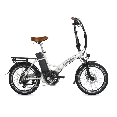 Rower Elektryczny swkładany Jobobike SAM Miejski White