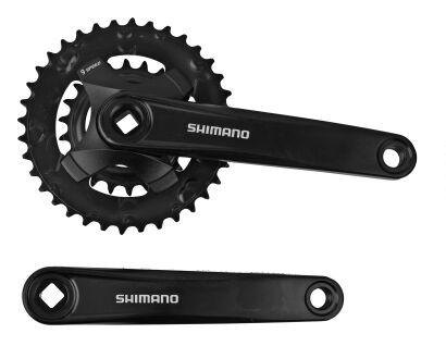Mechanizm korbowy korba Shimano FC-MT101-B2 9s,170 mm