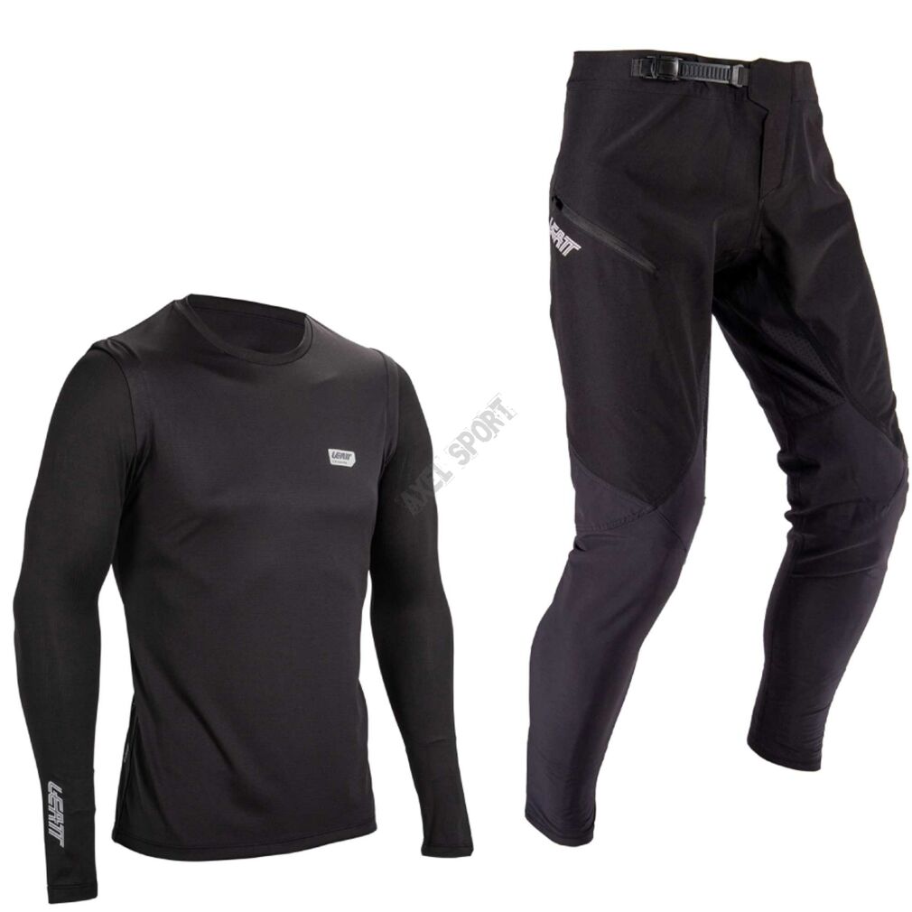 Komplet rowerowy bluza spodnie LEATT Ride Kit MTB 1.0 Black