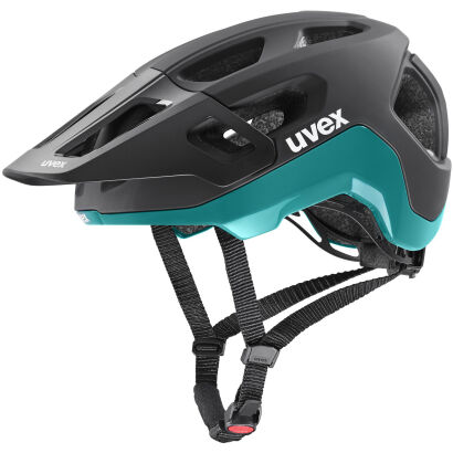 Kask rowerowy UVEX REACT black teal matt