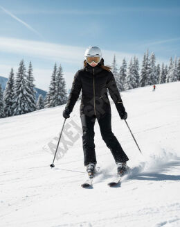 Kurtka narciarska damska BLIZZARD VENETO black - 2