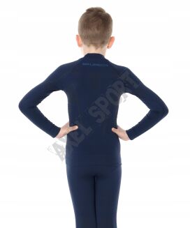 Bluza chłopięca junior BRUBECK THERMO granatowa 152/158 - 2