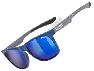 Okulary sportowe Uvex LGL 42 blue/grey S3 - 2