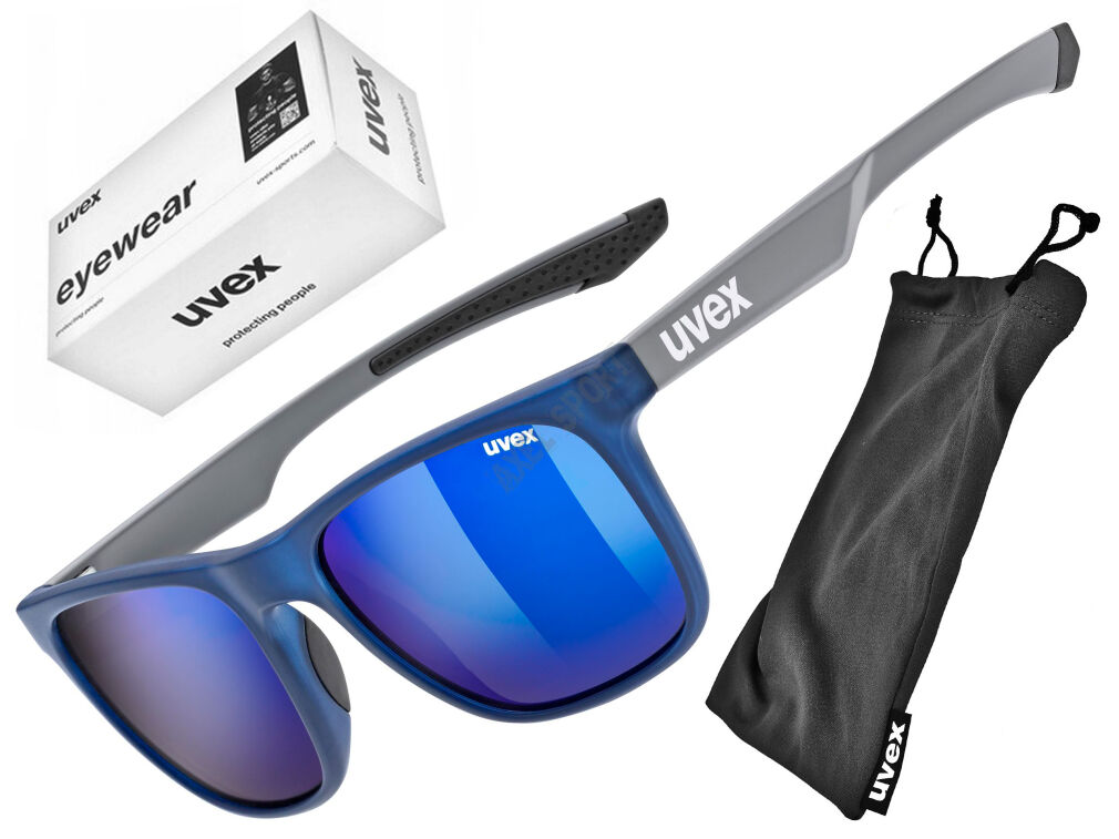 Okulary sportowe Uvex LGL 42 blue/grey S3