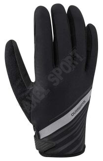 Rękawiczki rowerowe SHIMANO Long Gloves Black - 2