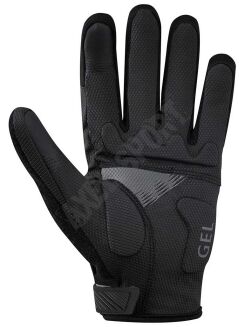 Rękawiczki rowerowe SHIMANO Long Gloves Black - 3