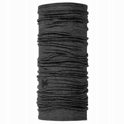 BUFF Bandana MERINO LIGHTWEIGHT SOLID GREY