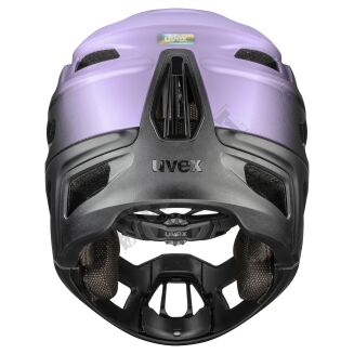 Kask rowerowy UVEX Revolt lilac-black matt - 5