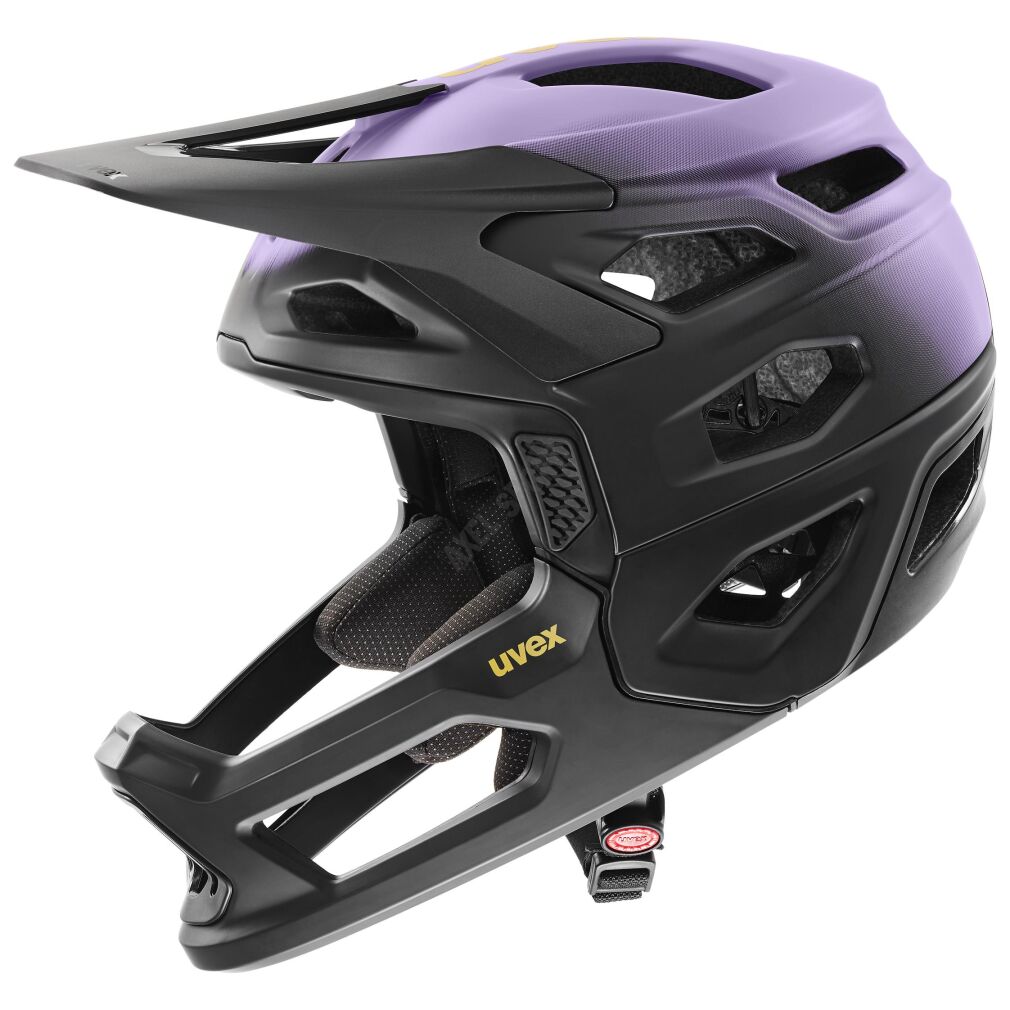 Kask rowerowy UVEX Revolt lilac-black matt