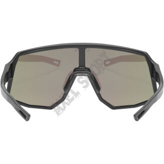 Okulary rowerowe przeciwsłoneczne UVEX Sequenze black matt/Mirror green S3 - 2