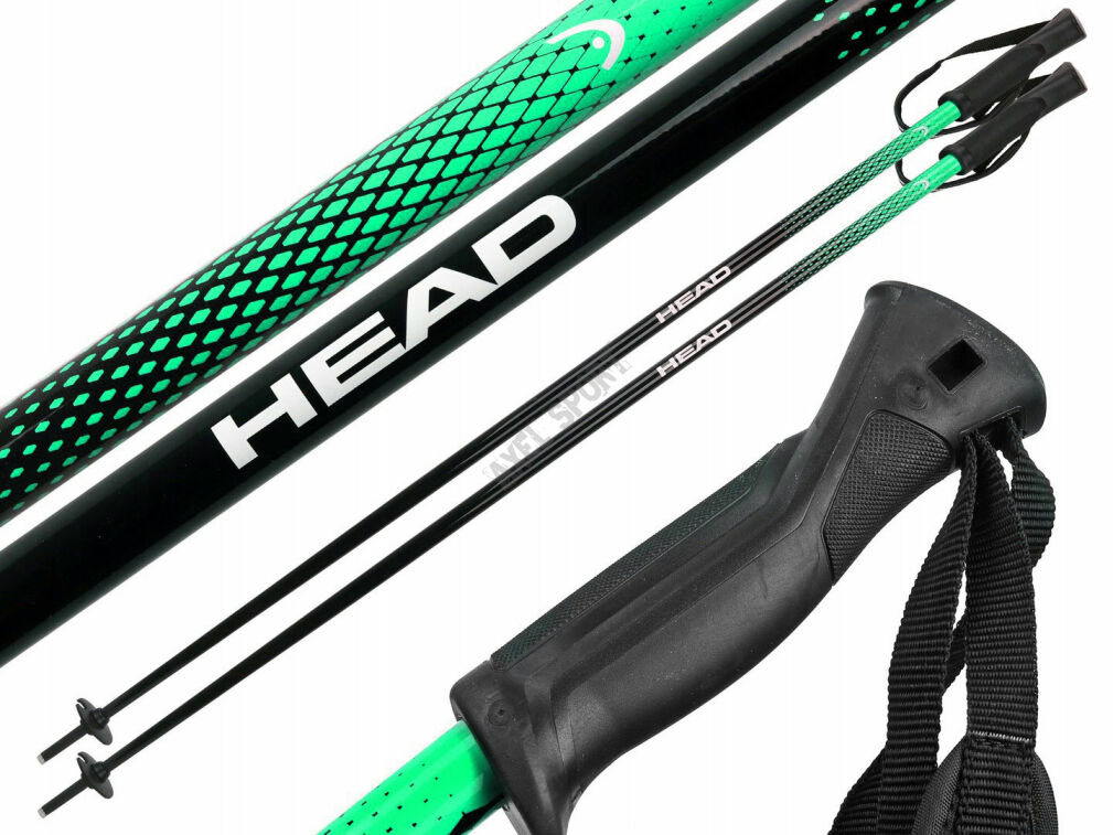 Kije narciarskie HEAD Frontside black green