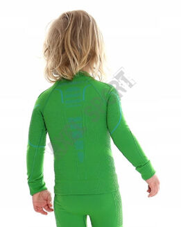 Bluza chłopięca BRUBECK THERMO KIDS zielona 104/110 - 2
