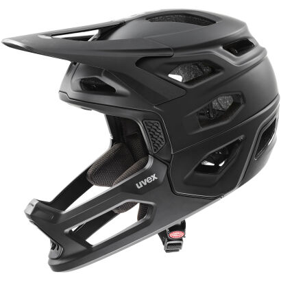 Kask rowerowy UVEX Revolt all black matt