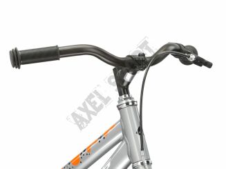 Rower dziecięcy z kółkami bocznymi KROSS Racer 4.0 (16'') sreb biał pom - 4