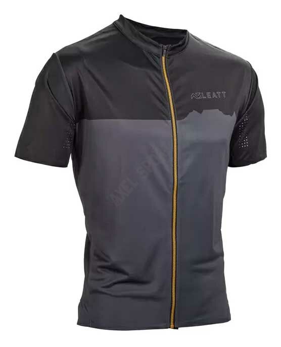 Koszulka rowerowa MTB LEATT Trail 3.0 Black